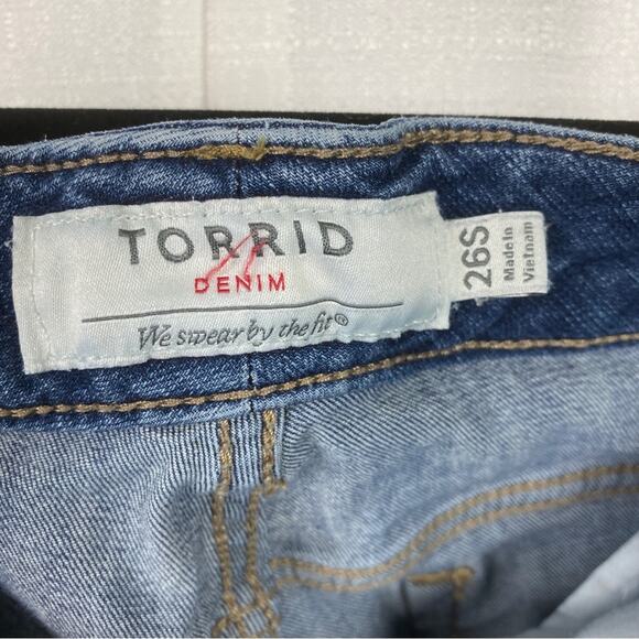 Torrid Straight Leg Jeans Sz.26S - Picture 7 of 14